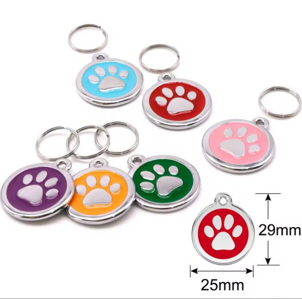 Tag para Perro Huellita con QR - Imagen 3