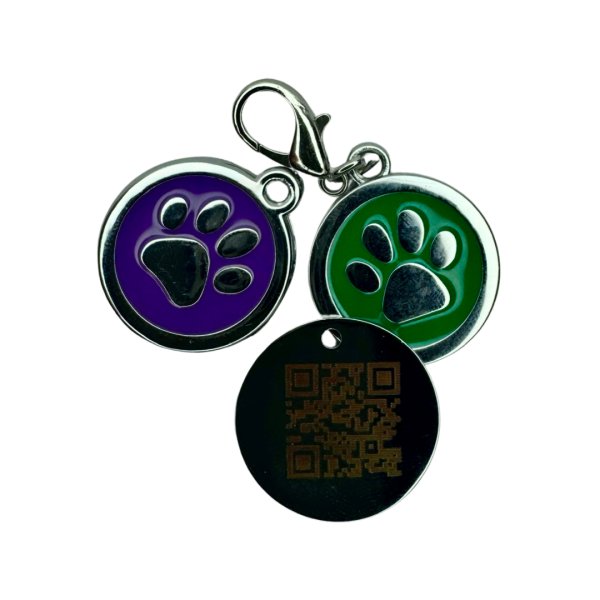 Tag para Perro Huellita con QR - Imagen 2